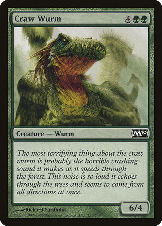 Craw Wurm [Magic 2010] | Mindsight Gaming