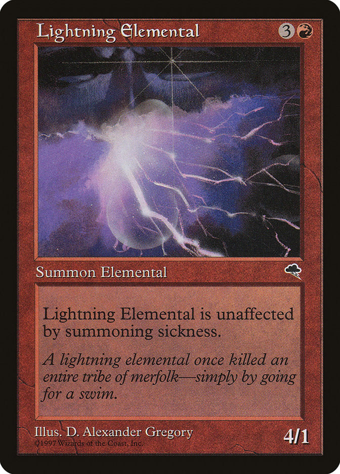 Lightning Elemental [Tempest] | Mindsight Gaming