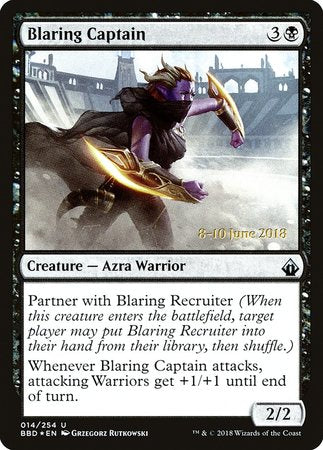 Blaring Captain [Battlebond Promos] | Mindsight Gaming