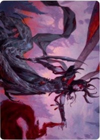 Drana, the Last Bloodchief Art Card [Zendikar Rising Art Series] | Mindsight Gaming