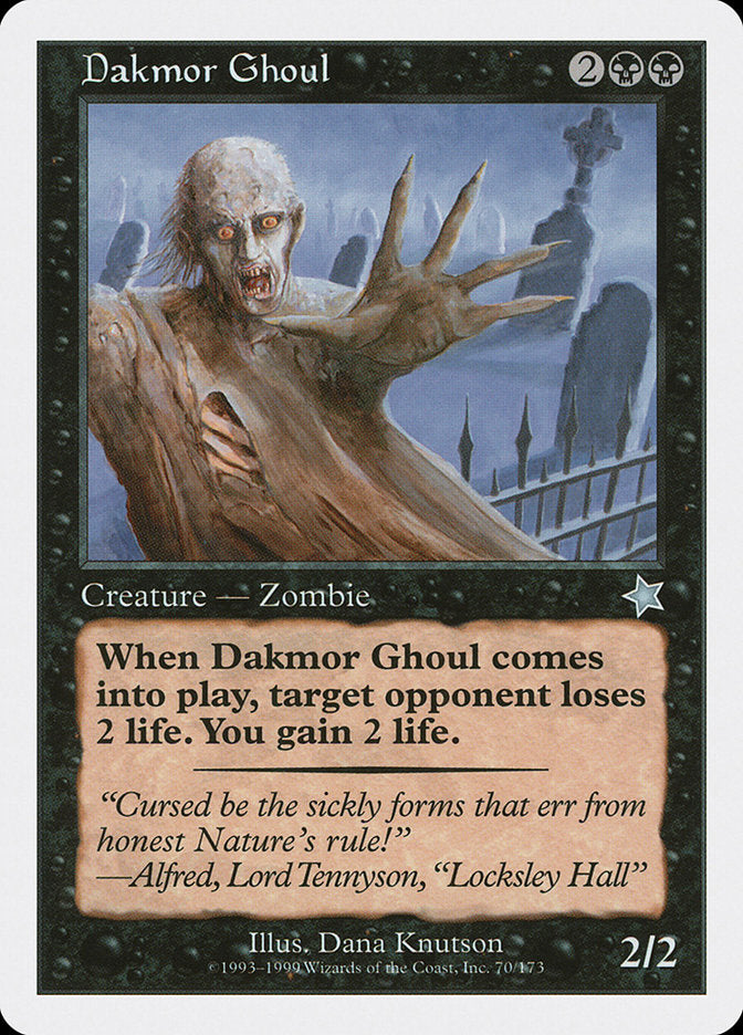 Dakmor Ghoul [Starter 1999] | Mindsight Gaming