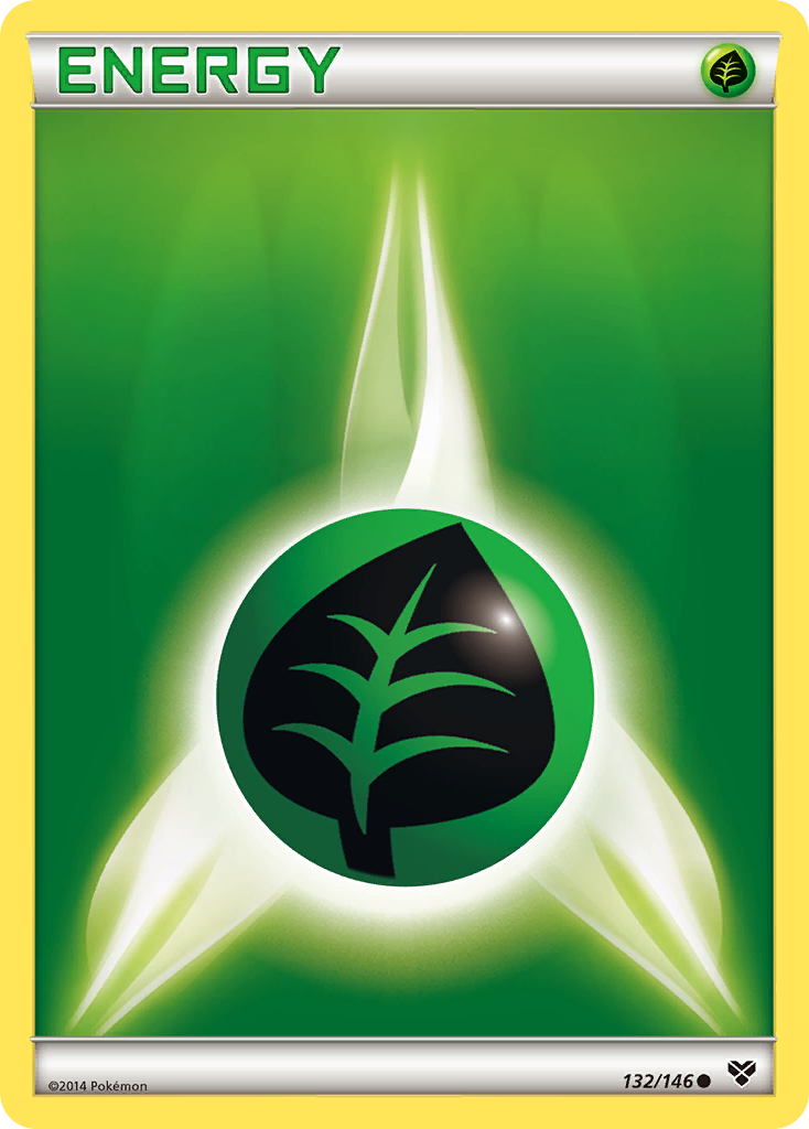 Grass Energy (132/146) [XY: Base Set] | Mindsight Gaming