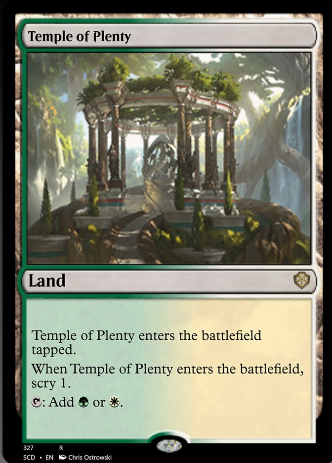 Temple of Plenty [Starter Commander Decks] | Mindsight Gaming