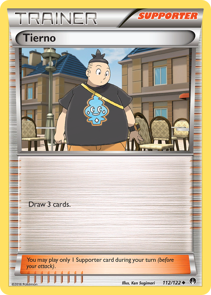 Tierno (112/122) [XY: BREAKpoint] | Mindsight Gaming