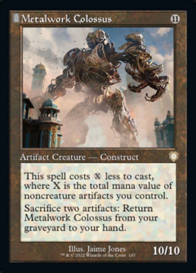 Metalwork Colossus (Retro) [The Brothers' War Commander] | Mindsight Gaming