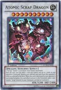 Atomic Scrap Dragon [STOR-EN043] Ultra Rare | Mindsight Gaming