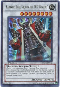 Karakuri Steel Shogun mdl 00X "Bureido" [STOR-EN042] Ultra Rare | Mindsight Gaming