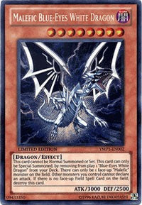 Malefic Blue-Eyes White Dragon [YMP1-EN002] Secret Rare | Mindsight Gaming