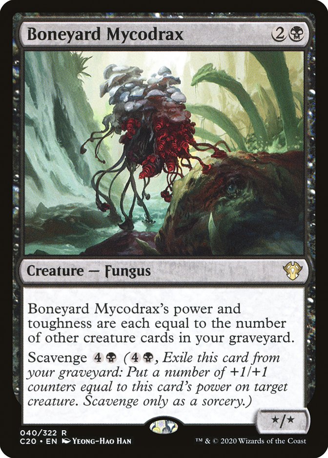 Boneyard Mycodrax [Commander 2020] | Mindsight Gaming