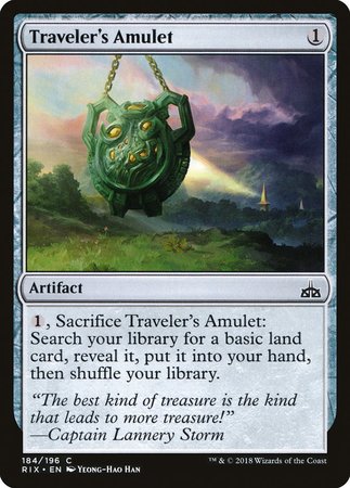 Traveler's Amulet [Rivals of Ixalan] | Mindsight Gaming