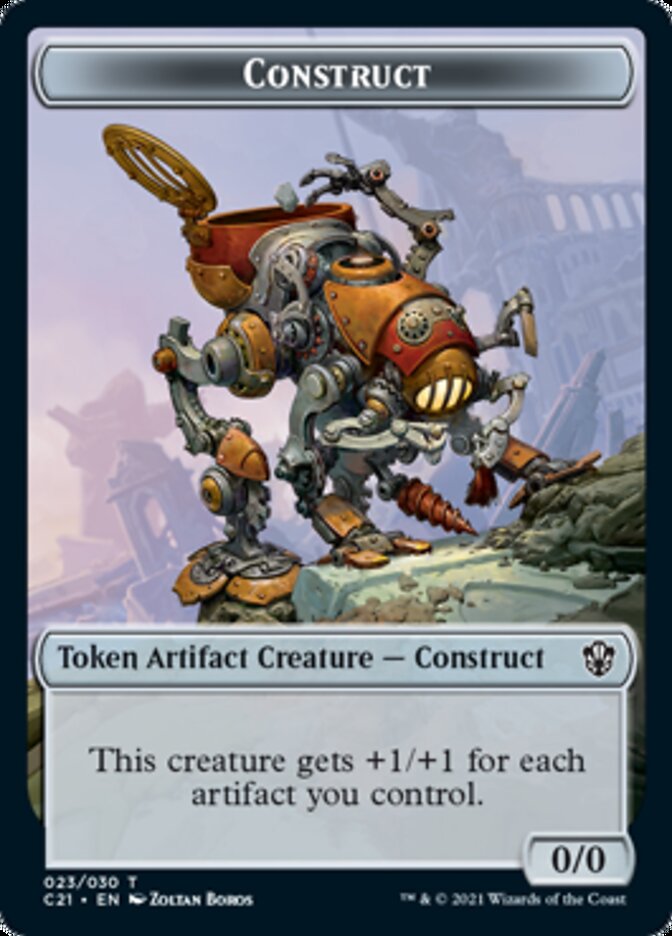 Copy // Construct Token (030) [Commander 2021 Tokens] | Mindsight Gaming