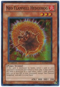 Neo Flamvell Hedgehog [HA04-EN032] Super Rare | Mindsight Gaming