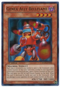 Genex Ally Bellflame [HA04-EN038] Super Rare | Mindsight Gaming