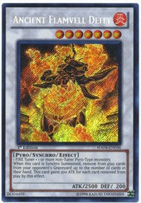 Ancient Flamvell Deity [HA04-EN056] Secret Rare | Mindsight Gaming