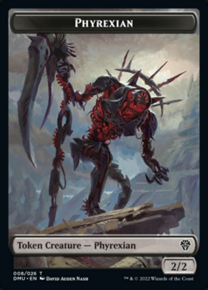 Phyrexian Token [Dominaria United Tokens] | Mindsight Gaming