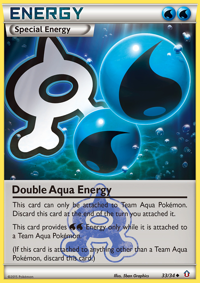 Double Aqua Energy (33/34) [XY: Double Crisis] | Mindsight Gaming