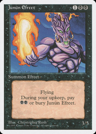 Junun Efreet [Fourth Edition] | Mindsight Gaming