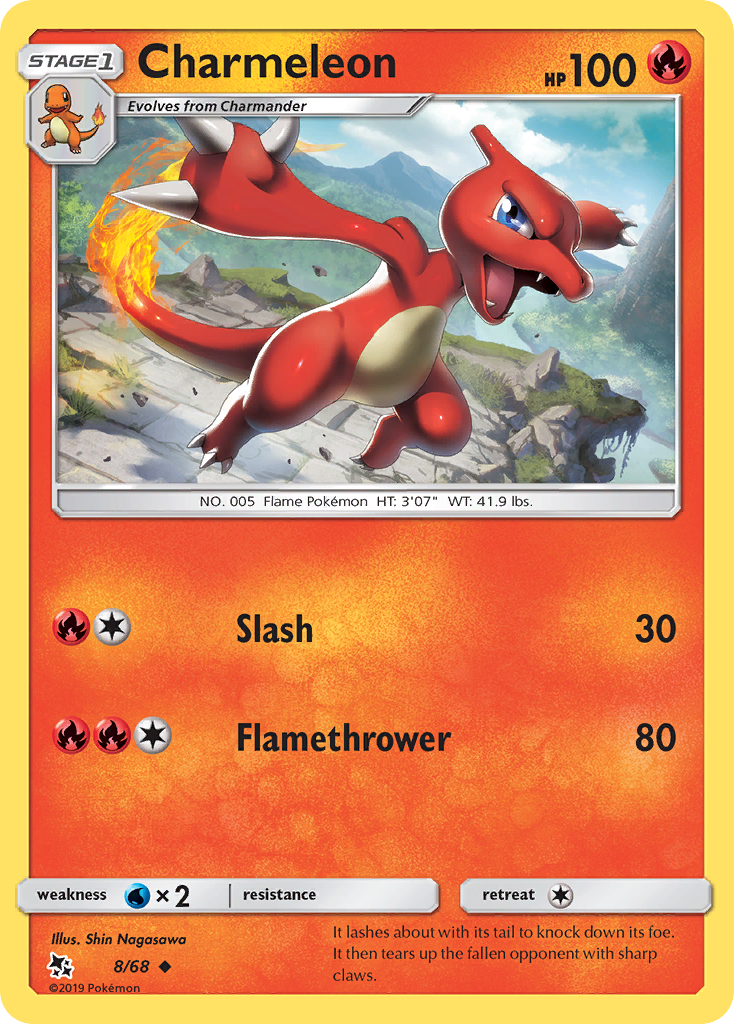 Charmeleon (8/68) [Sun & Moon: Hidden Fates] | Mindsight Gaming