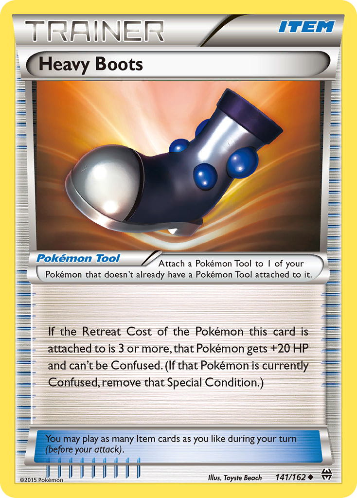 Heavy Boots (141/162) [XY: BREAKthrough] | Mindsight Gaming