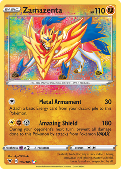 Zamazenta (102/185) [Sword & Shield: Vivid Voltage] | Mindsight Gaming