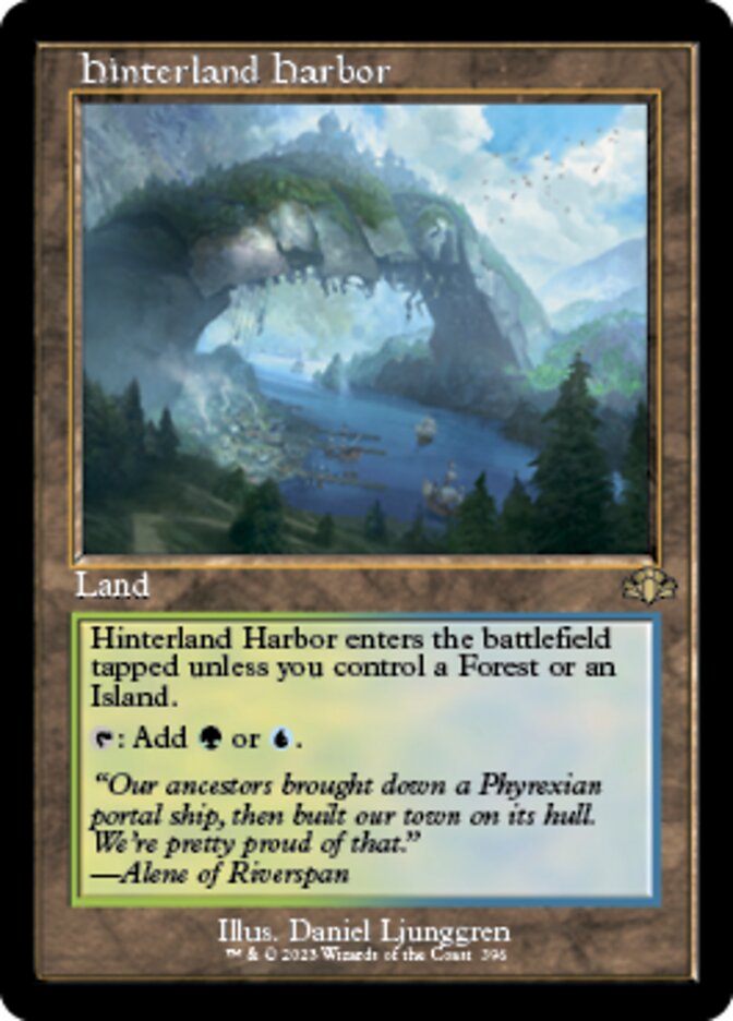 Hinterland Harbor (Retro) [Dominaria Remastered] | Mindsight Gaming