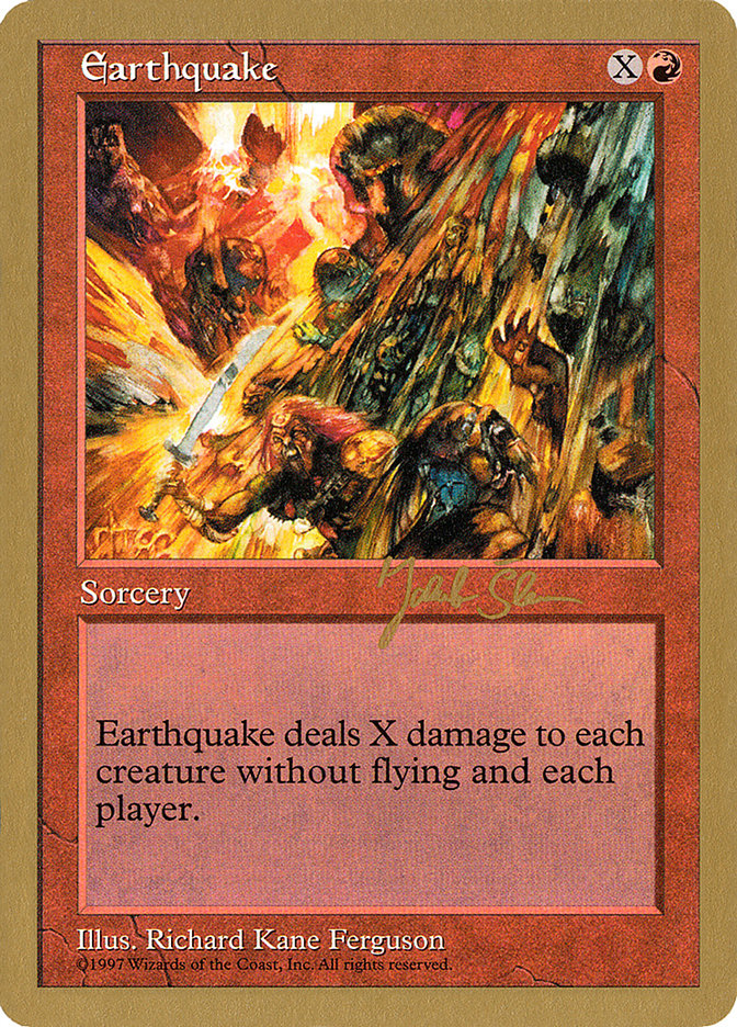 Earthquake (Jakub Slemr) [World Championship Decks 1997] | Mindsight Gaming