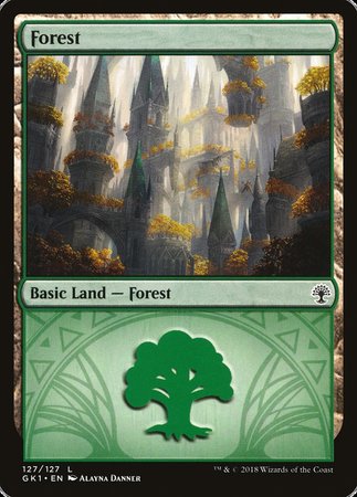 Forest (127) [GRN Guild Kit] | Mindsight Gaming