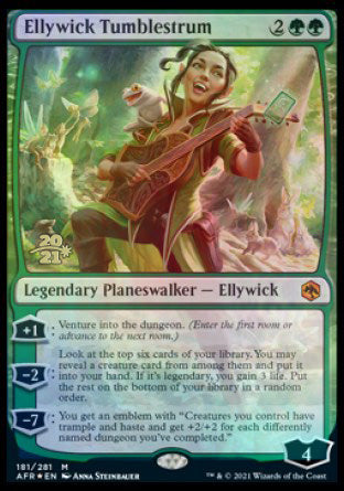 Ellywick Tumblestrum [Dungeons & Dragons: Adventures in the Forgotten Realms Prerelease Promos] | Mindsight Gaming