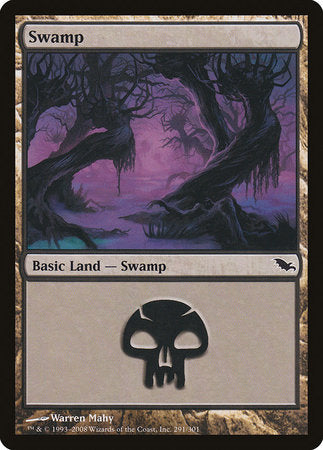 Swamp (291) [Shadowmoor] | Mindsight Gaming