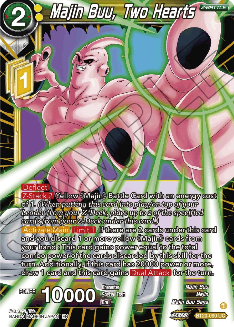 Majin Buu, Two Hearts (BT20-090) [Power Absorbed] | Mindsight Gaming