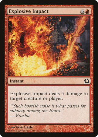 Explosive Impact [Return to Ravnica] | Mindsight Gaming