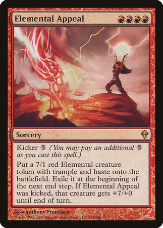 Elemental Appeal [Zendikar] | Mindsight Gaming