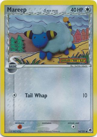 Mareep (54/101) (Delta Species) (Stamped) [EX: Dragon Frontiers] | Mindsight Gaming