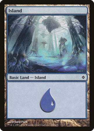 Island (169) [New Phyrexia] | Mindsight Gaming