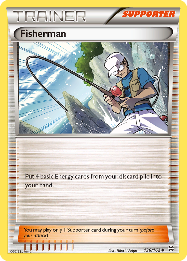 Fisherman (136/162) [XY: BREAKthrough] | Mindsight Gaming