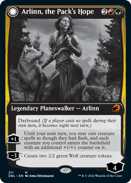 Arlinn, the Pack's Hope // Arlinn, the Moon's Fury [Innistrad: Double Feature] | Mindsight Gaming