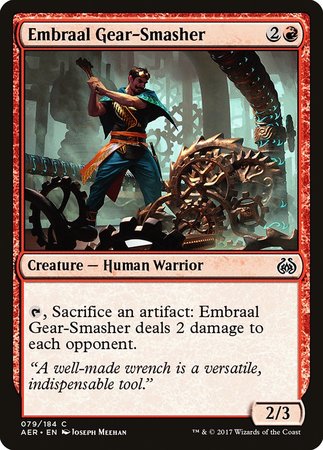 Embraal Gear-Smasher [Aether Revolt] | Mindsight Gaming