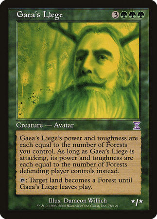 Gaea's Liege [Time Spiral Timeshifted] | Mindsight Gaming