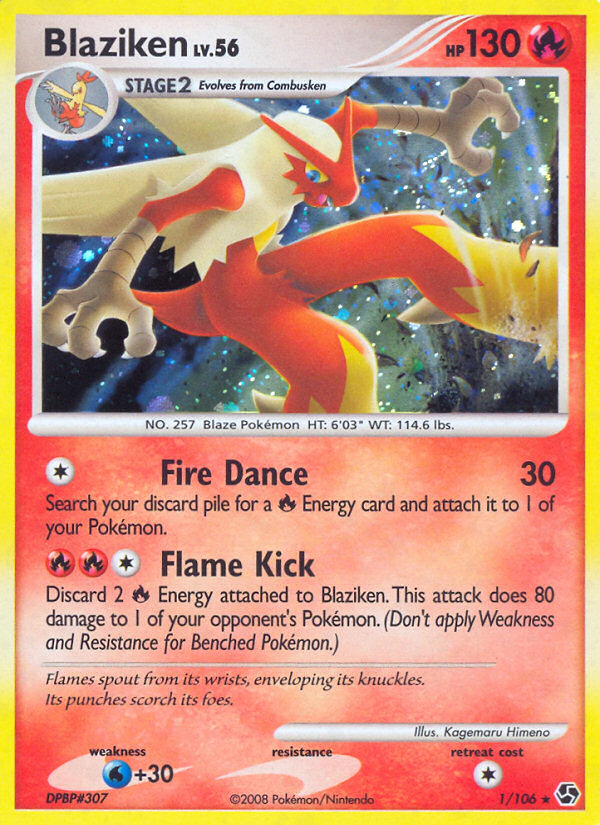 Blaziken (1/106) [Diamond & Pearl: Great Encounters] | Mindsight Gaming