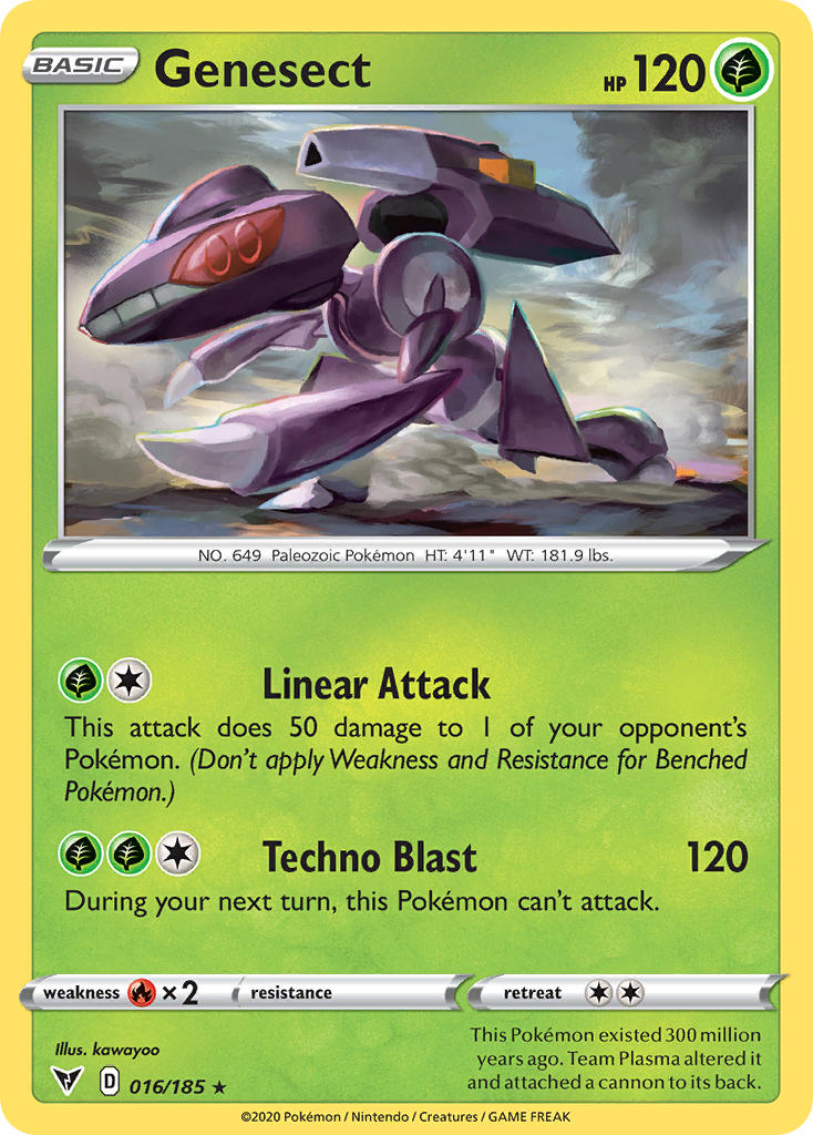 Genesect (016/185) [Sword & Shield: Vivid Voltage] | Mindsight Gaming