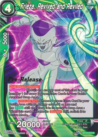 Frieza, Revived and Reviled (BT13-077) [Supreme Rivalry Prerelease Promos] | Mindsight Gaming