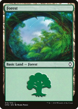 Forest (310) [Commander Anthology Volume II] | Mindsight Gaming