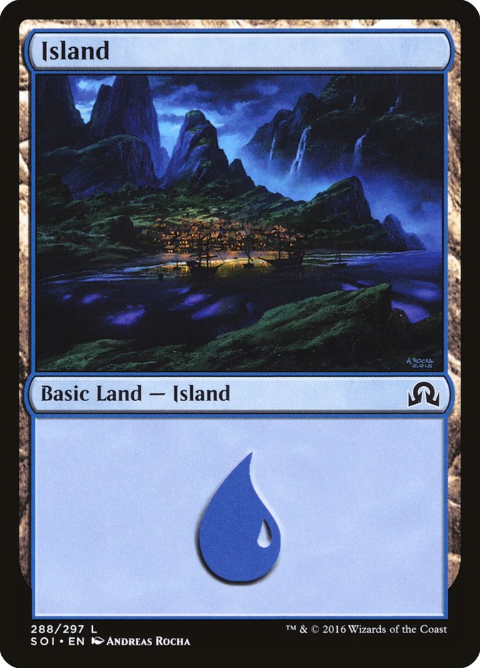 Island (288) [Shadows over Innistrad] | Mindsight Gaming