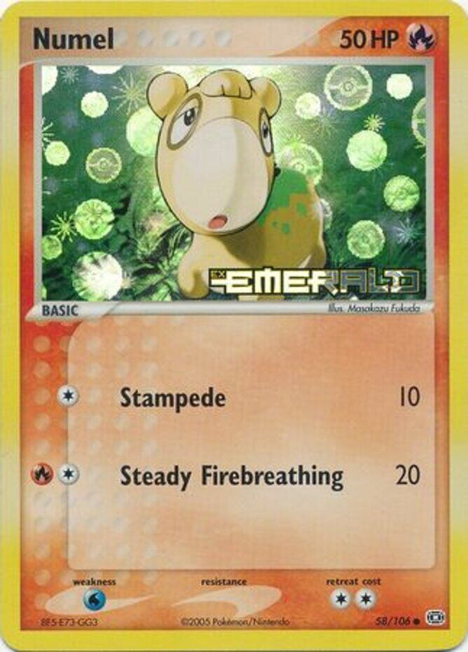 Numel (58/106) (Stamped) [EX: Emerald] | Mindsight Gaming