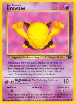 Drowzee (54/82) [Team Rocket Unlimited] | Mindsight Gaming