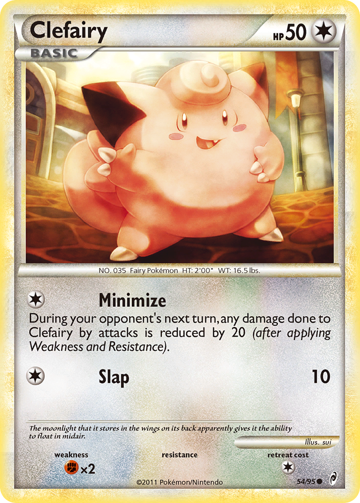 Clefairy (54/95) [HeartGold & SoulSilver: Call of Legends] | Mindsight Gaming