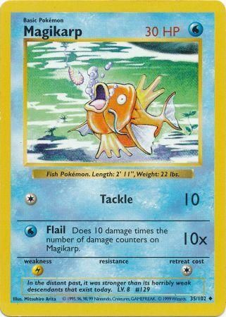 Magikarp (35/102) [Base Set Shadowless Unlimited] | Mindsight Gaming