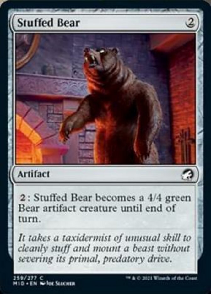 Stuffed Bear [Innistrad: Midnight Hunt] | Mindsight Gaming