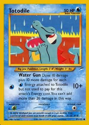 Totodile (85/105) [Neo Destiny Unlimited] | Mindsight Gaming