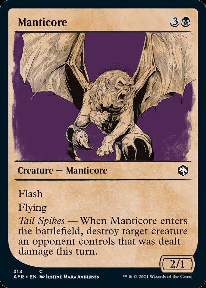 Manticore (Showcase) [Dungeons & Dragons: Adventures in the Forgotten Realms] | Mindsight Gaming